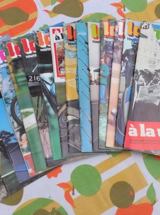 Lot 16 magazines La Bécane Editions Atlas (1979)