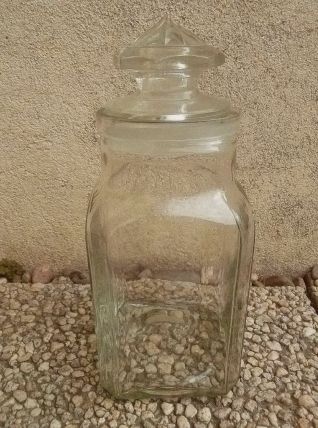 bocal  en verre, vintage