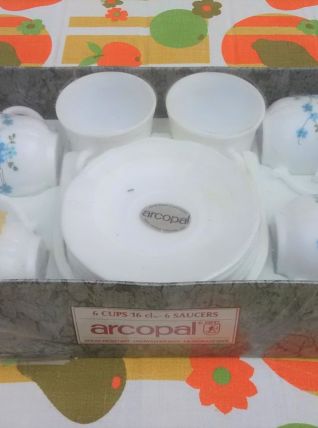 Service à café Myosotis (Arcopal)