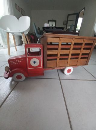 Camion ancien bétaillère XXL Joujoulac 1950