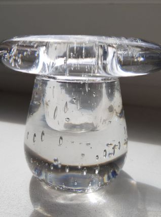 Bougeoir cristal Schneider 