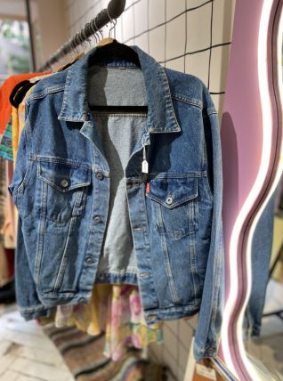Vintage - Veste en jean oversize