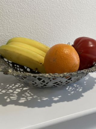 Corbeille métal vintage 