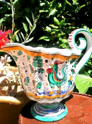 Aiguière au coq, Deruta Italie 