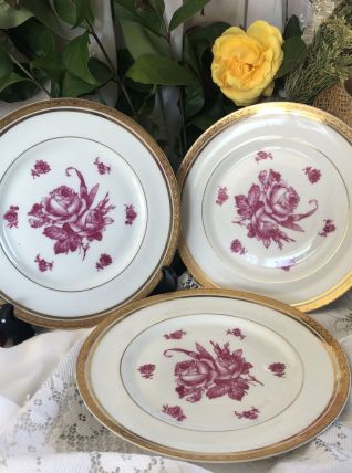 Assiettes à dessert Limoges