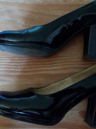 Escarpins Sonate 4.5 vernis noir 