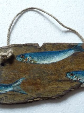 Petit tableau "Les Sardines"