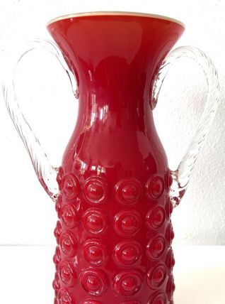 Vase en verre de Murano