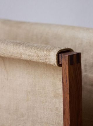 Porte-revue en palissandre scandinave années 60