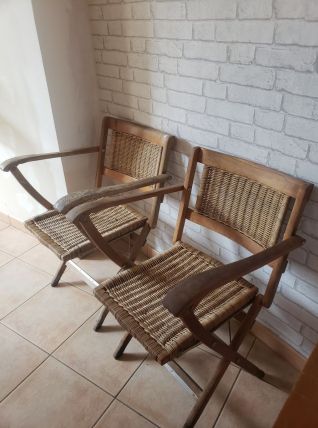 Fauteuils estampillé Reguitti 