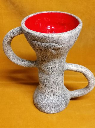 Vase en céramique F. Triay 