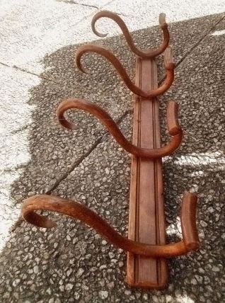 pateres en bois JAPY frères, vintage