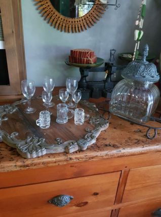 Lot de 9 petits verres 