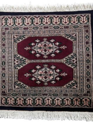 Tapis vintage Ouzbek Bukhara fait main, 1C848