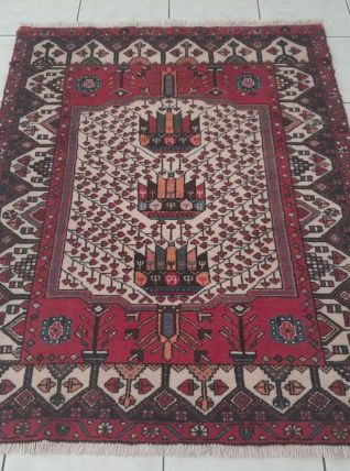 Tapis Persan Afshar fait main 145x110cm