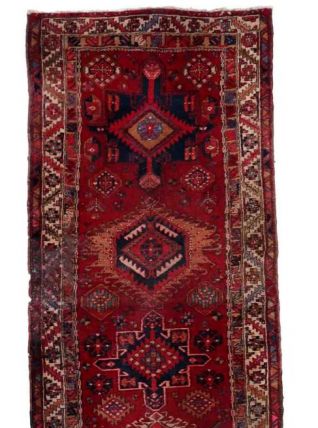 Tapis vintage Persan Malayer fait main, 1C860
