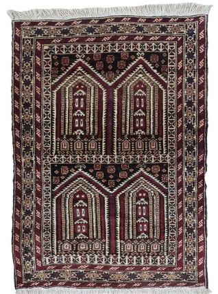 Tapis vintage Afghan Baluch fait main, 1C863