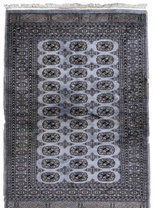 Tapis vintage Ouzbek Bukhara fait main, 1C869