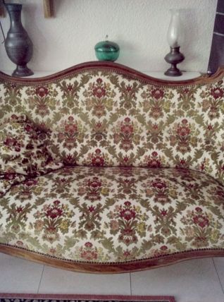 Canapé Louis XV vintage 