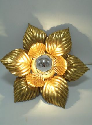 Applique fleur dorée Masca