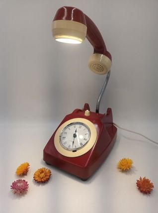 Lampe téléphone /Lampe industrielle /Detournement d'objet