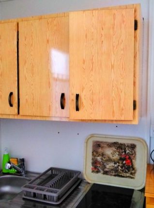 Élément cuisine formica 3portes vintage 