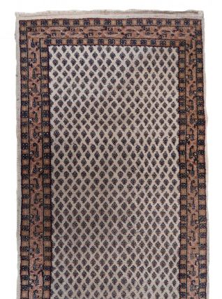 Tapis vintage Indien Seraband fait main, 1C897