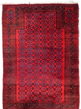Tapis vintage Afghan Baluch fait main, 1C902