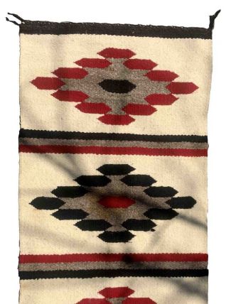 Tapis ancien Américain Navajo fait main, 1B936