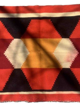 Tapis ancien Américain Navajo fait main, 1B937