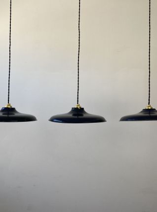 LOT 3 ANCIENNES SUSPENSIONS INDUSTRIELLES EMAILLEES