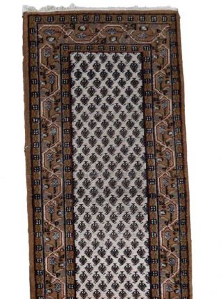 Tapis vintage Indien Seraband fait main, 1C914