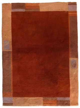 Tapis vintage Tibétain Khaden fait main, 1C922