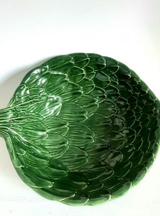 Coupe artichaut en barbotine vintage 