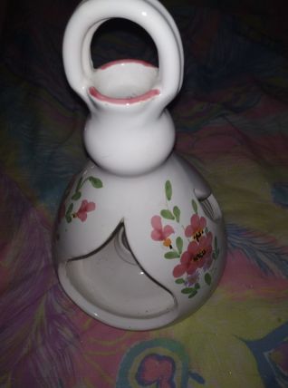 Brûle parfum faience poterie signée Vallauris 