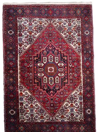 Tapis vintage Persan Bidjar fait main, 1C933
