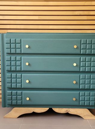 Commode art déco pieds moustache