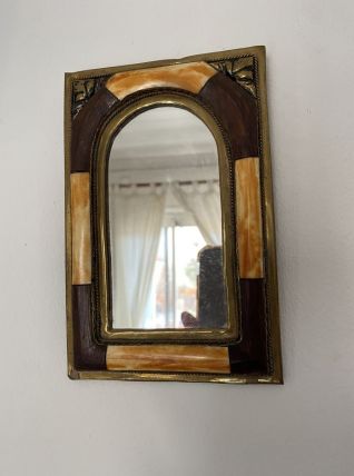 Petit miroir artisanat marocain.