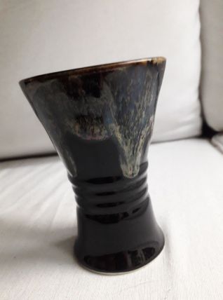 Vase vintage en céramique Vallauris