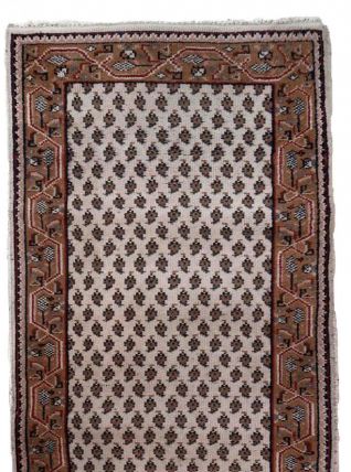 Tapis vintage Indien Seraband fait main, 1C947