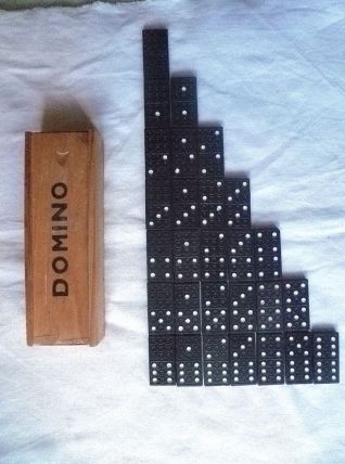 jeu domino , vintage