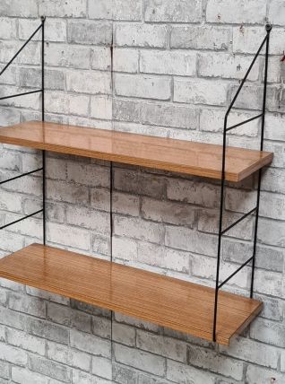 etagere vintage 1970   fomica h60x59x18