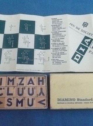 jeu de  société DIAMINO , vintage