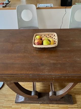 Table de salle à manger en bois 