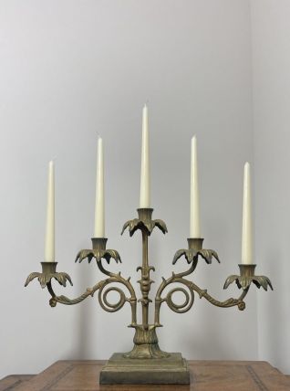 GRAND CHANDELIER D’ÉGLISE EN BRONZE XIXÈME