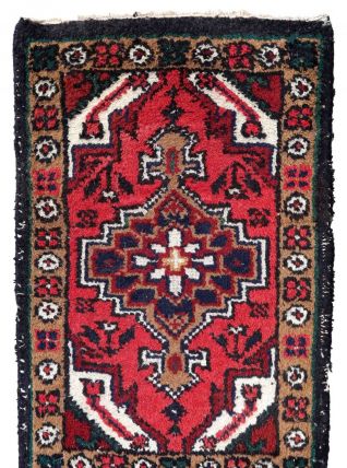 Tapis vintage Persan Hamadan fait main, 1C960