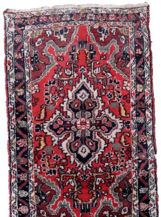 Tapis vintage Persan Hamadan fait main, 1C966