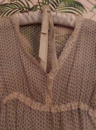 Best Mountain robe mousseline de soie vintage neuf