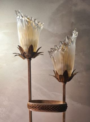 lampe 1960 a 70     dising italien tres belle patine 66x24