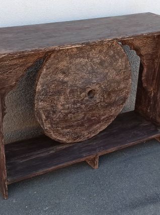 Console en bois originale